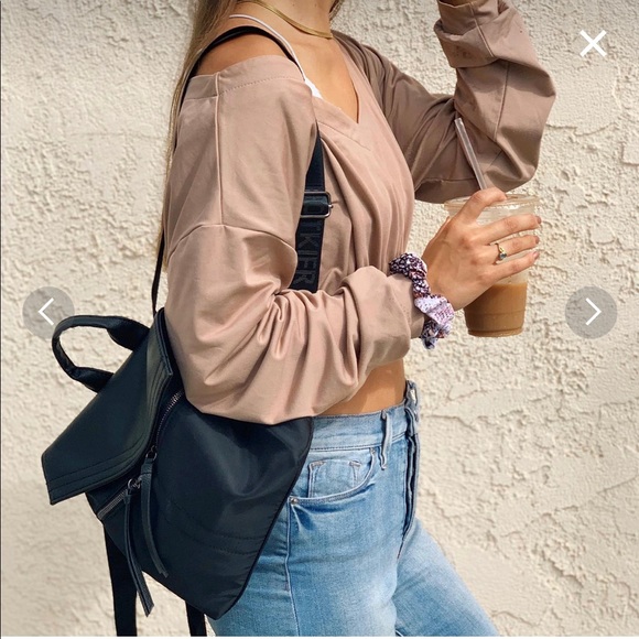 Handbags - Small black backpack